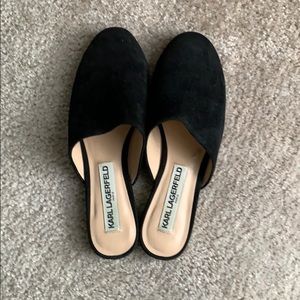 Karl Lagerfeld Paris Rounded Toe Mule